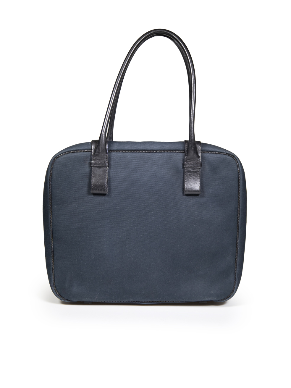 Bottega Veneta Pre-Owned Vintage Navy Marco Polo Briefcase