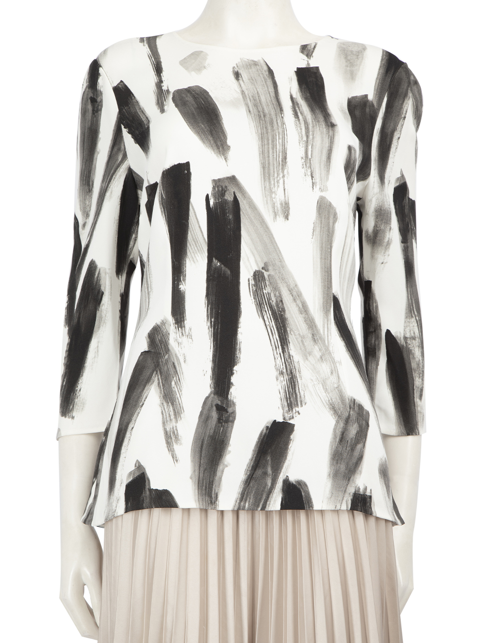 Dolce & Gabbana Paint Stoke Pattern Blouse