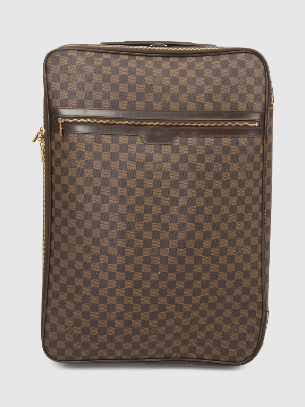 Louis Vuitton Women's Brown 2009 Damier Ebene Pegase 65 Suitcase