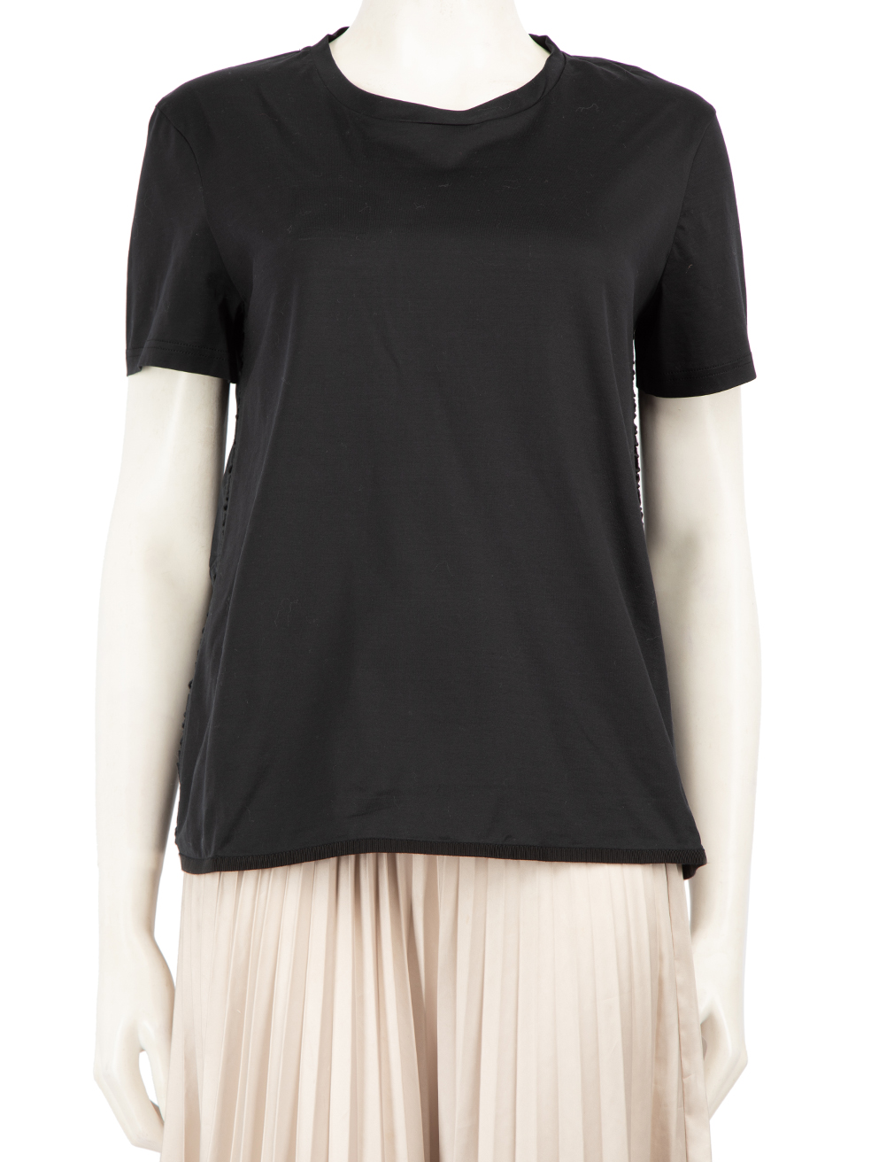 Moncler Black Logo Side Detail Top