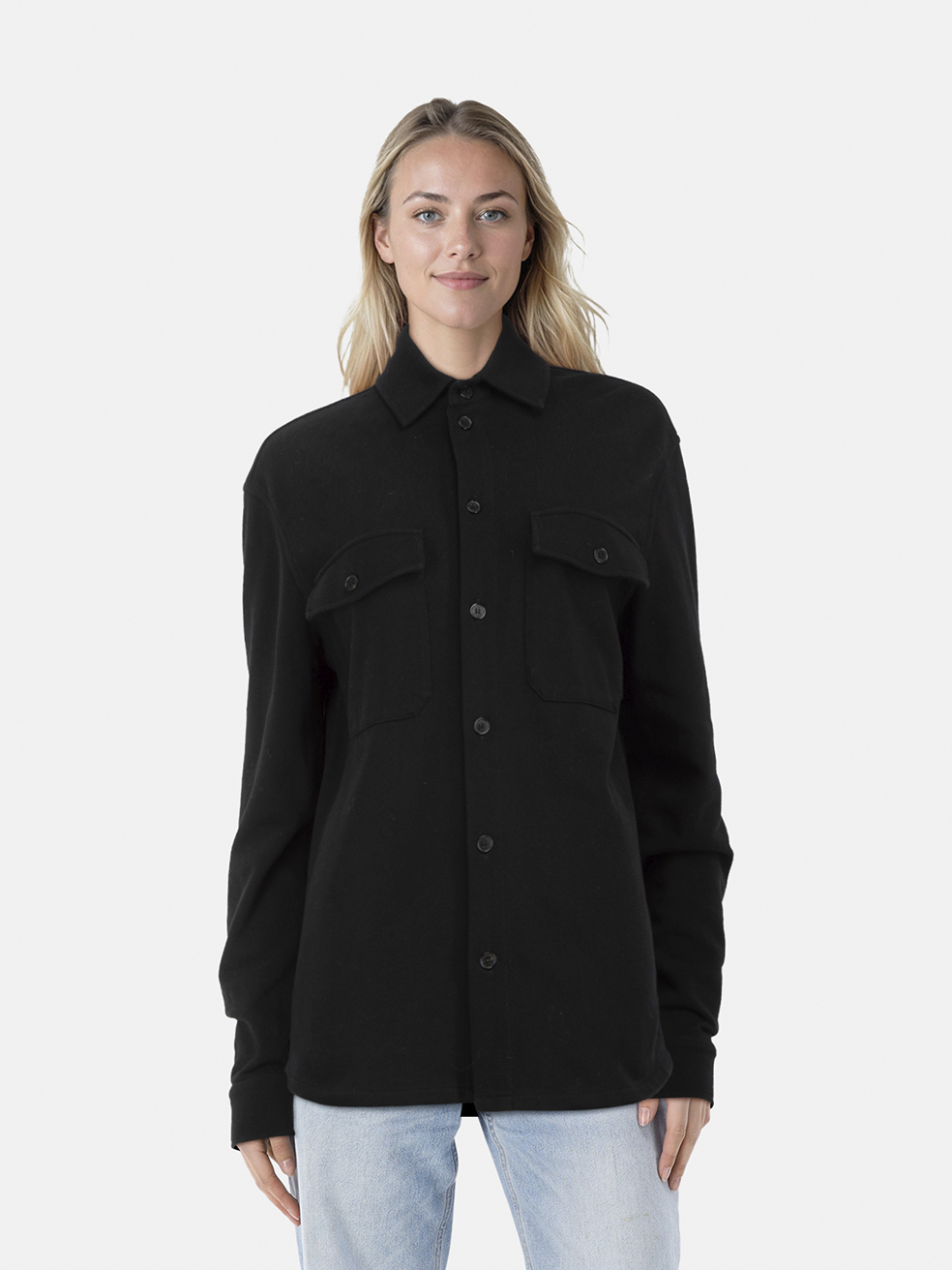 Saint Laurent Black Button Up Shirt