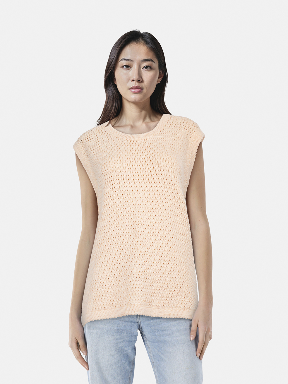 Lauren Manoogian Pink Knitted Vest Top