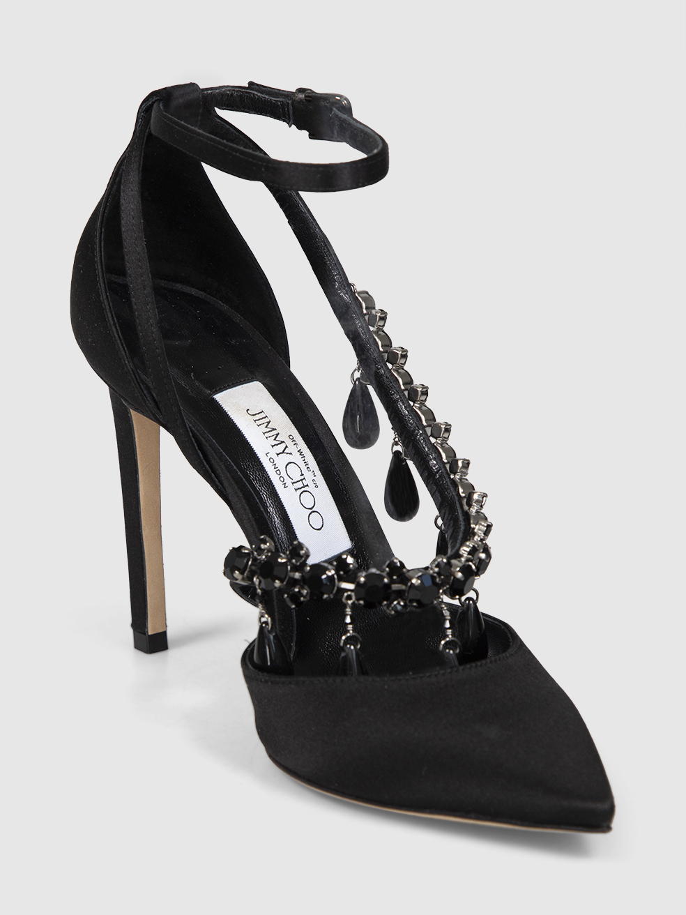 Jimmy Choo Black Victoria D?Orsay Heels