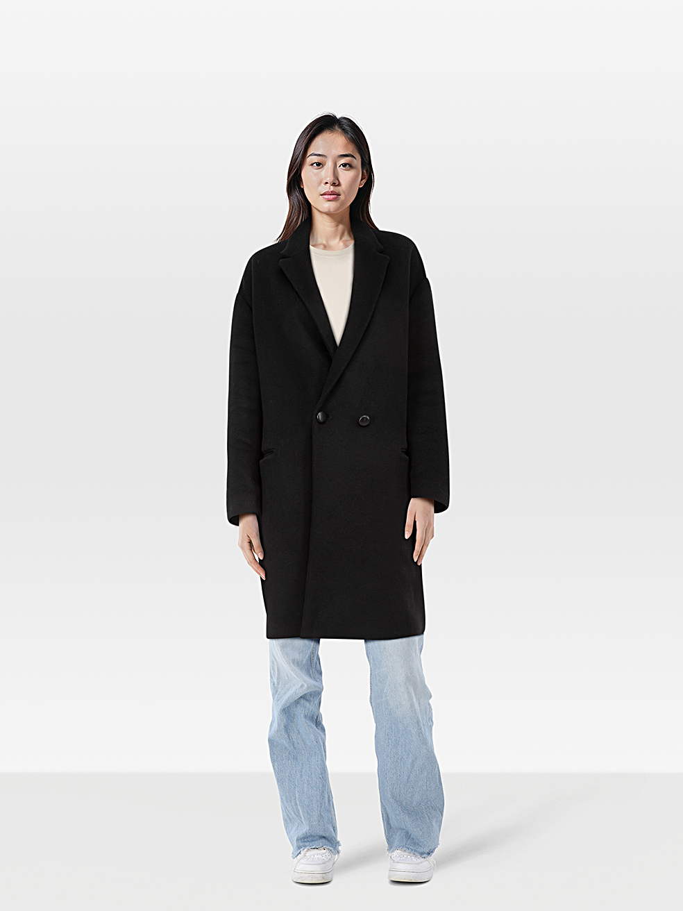 Isabel Marant Pre-Owned Black Mid Length Wool Coat