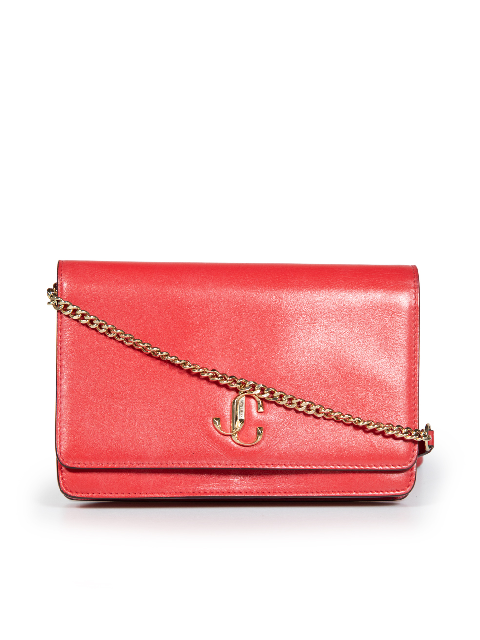 Jimmy Choo Pre-Owned Red Leather Palace Bag