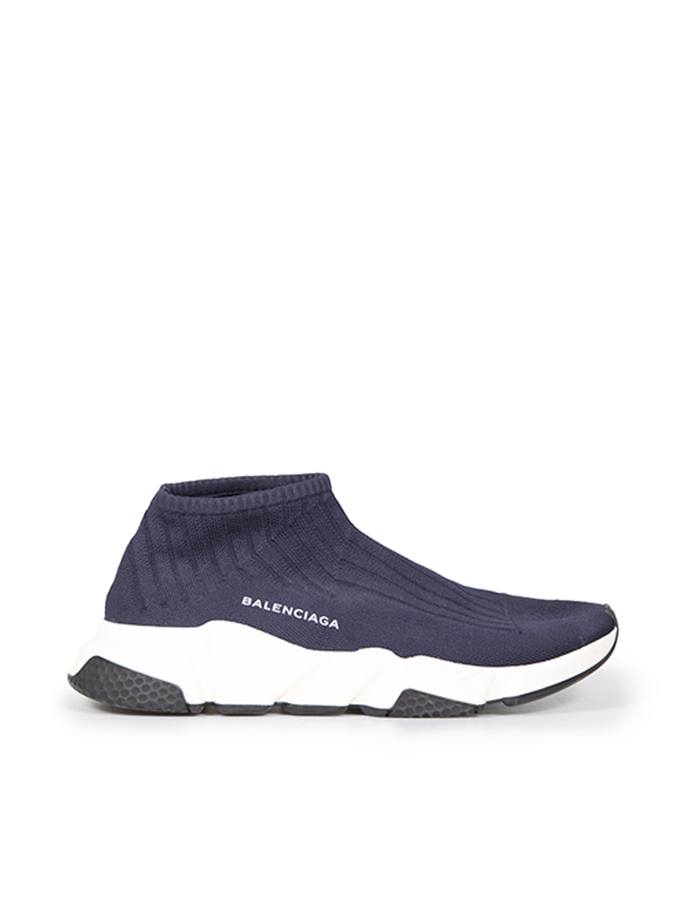 Balenciaga Pre-Owned Navy Speed Trainers