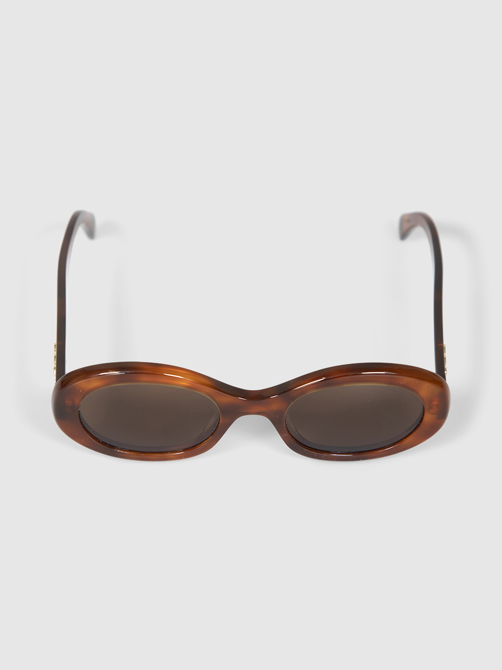 C�line Havana Oval Triomphe Sunglasses