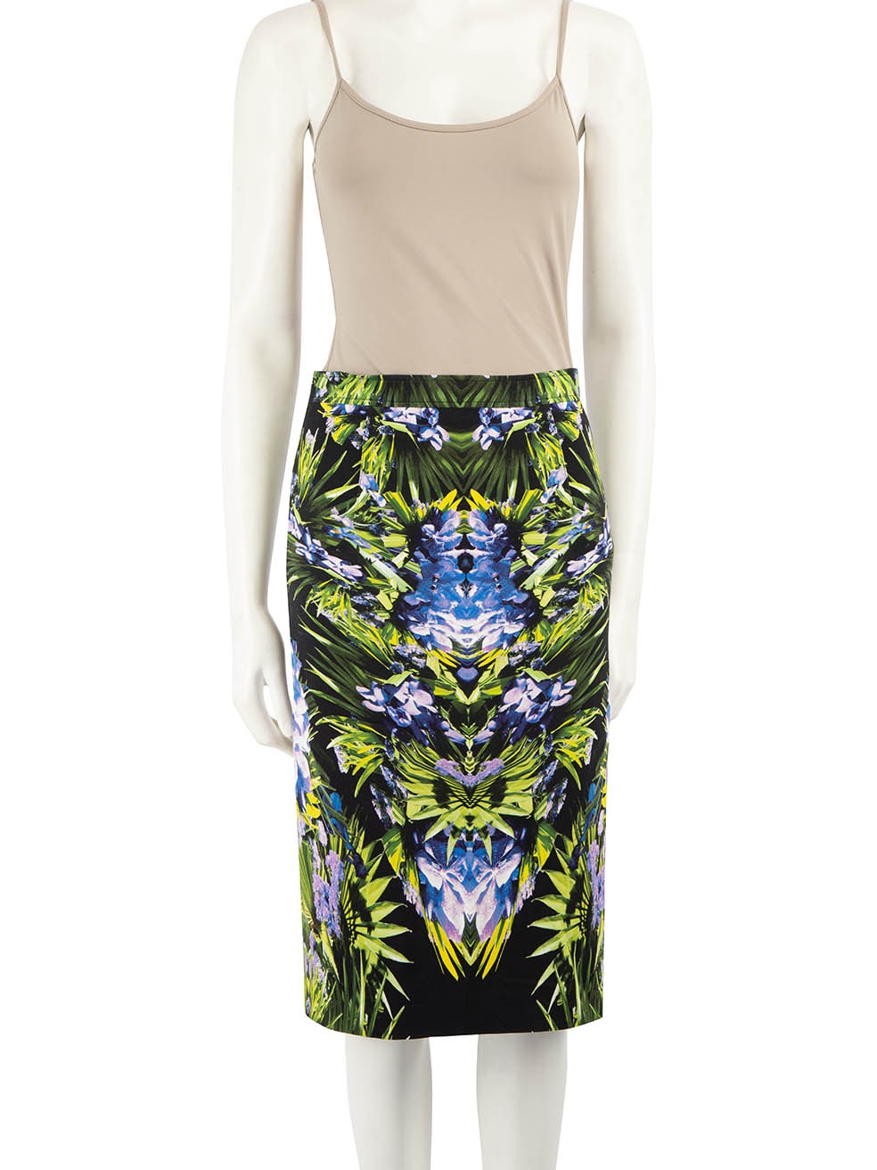 Givenchy Pre-Owned Floral Pattern Knee Length Skirt