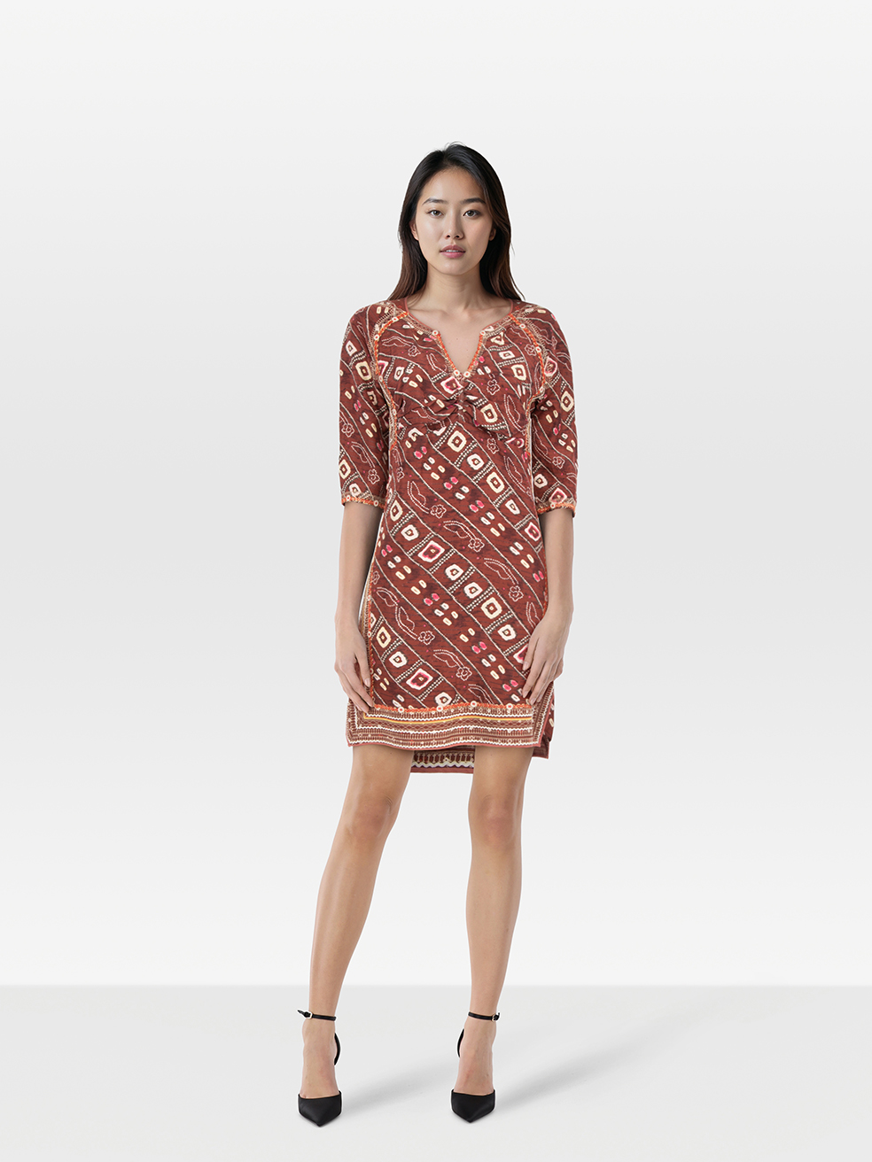 Isabel Marant Pre-Owned Silk Backless Tie Detail Dress