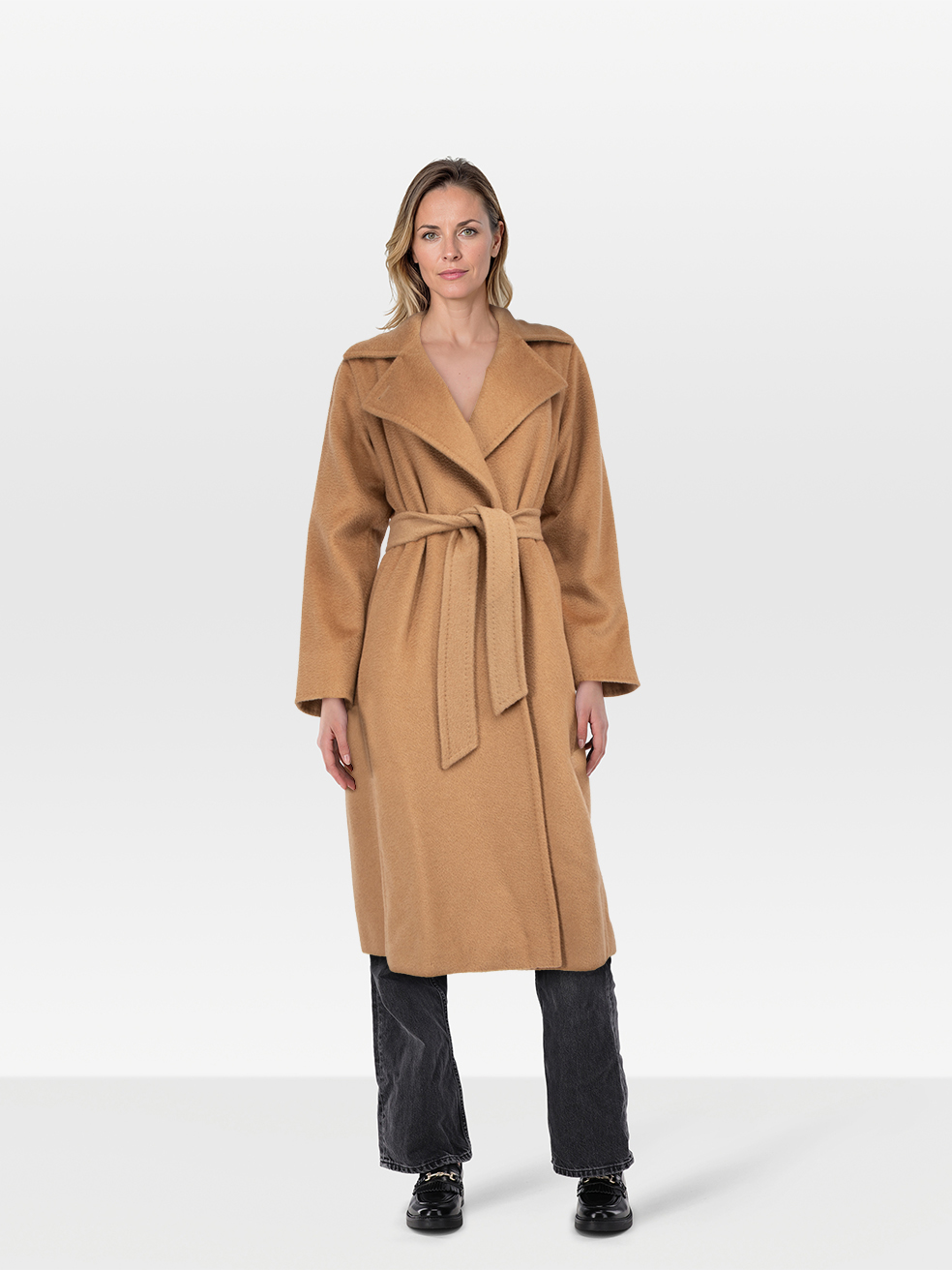 Max Mara Pre-Owned Brown Camel Hair Long Coat