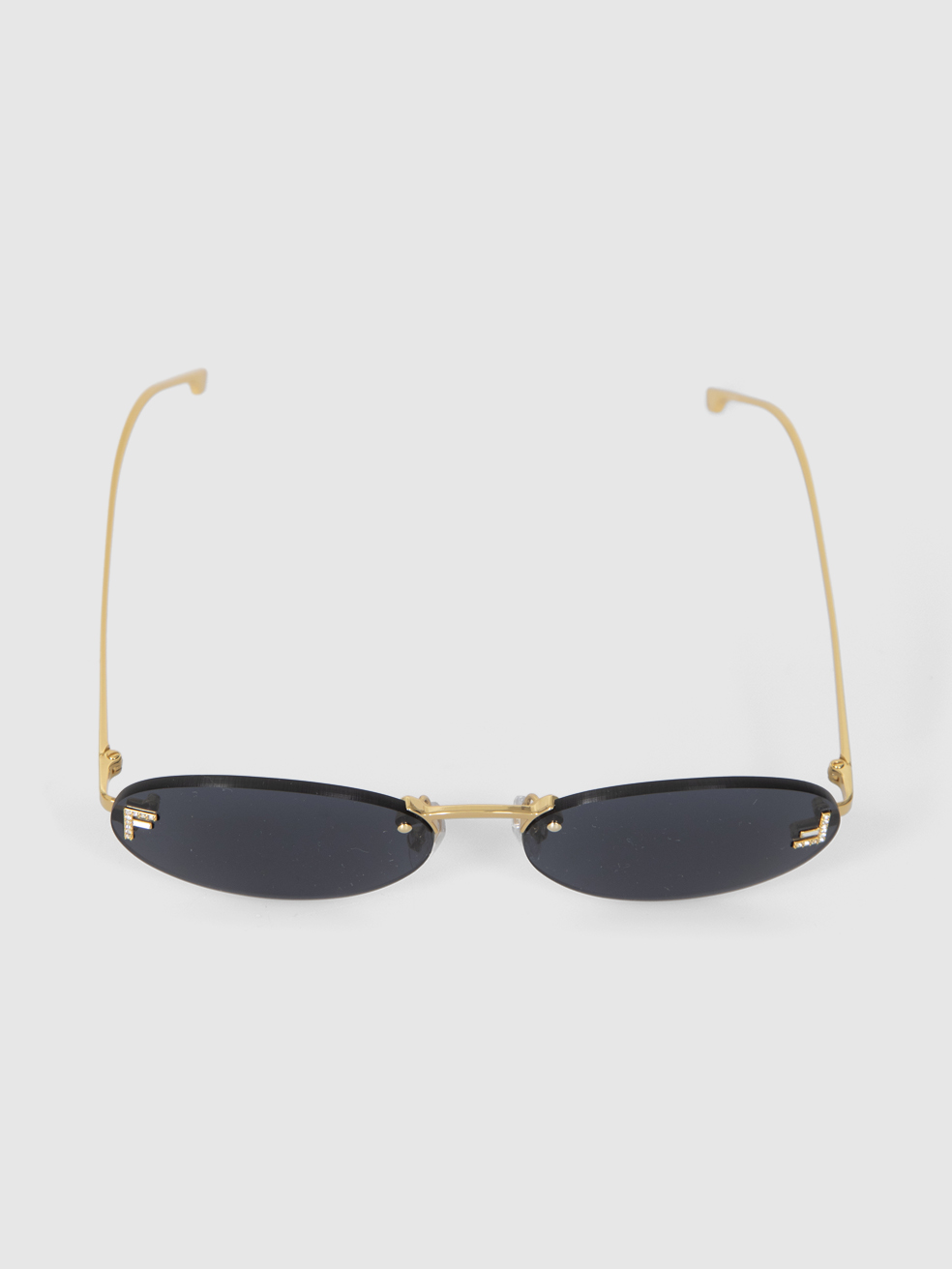 Fendi Blue First Crystal Sunglasses