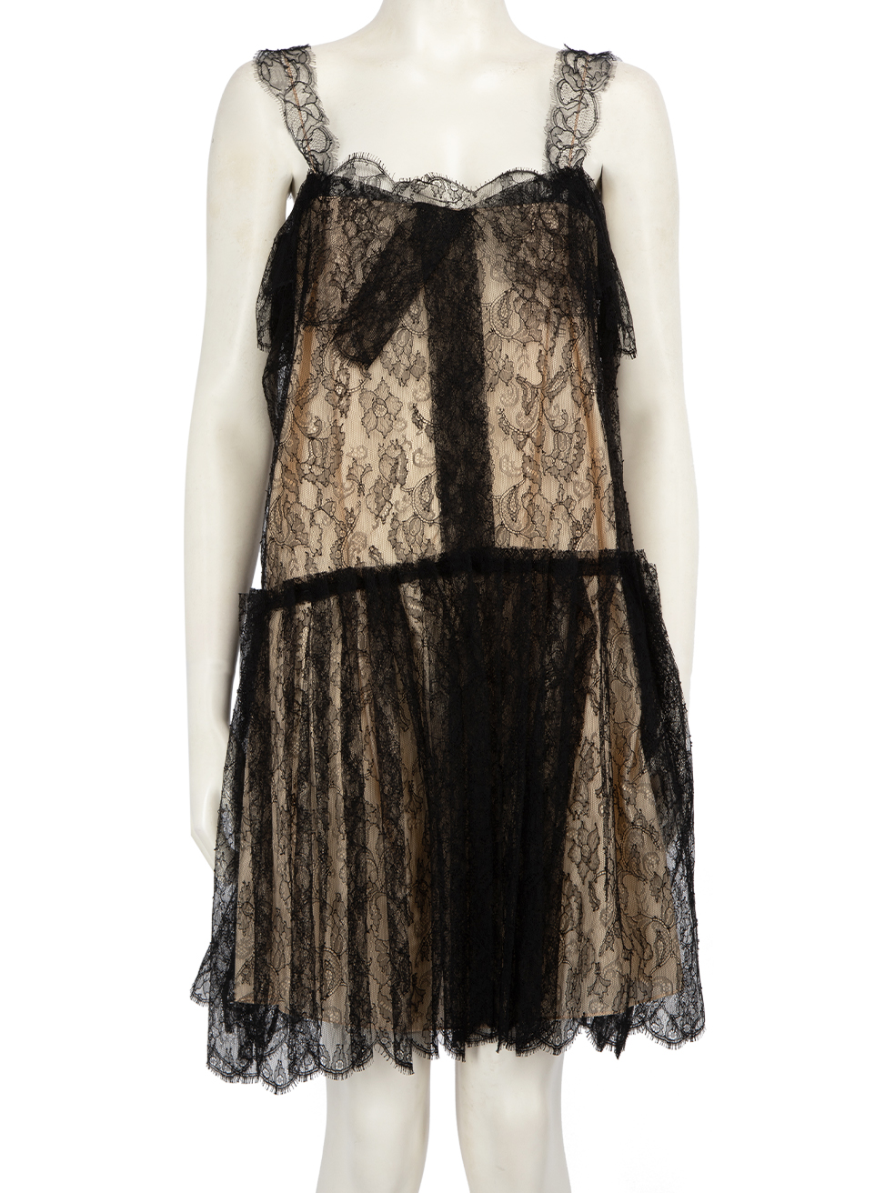 Roksanda Pre-Owned Black Floral Lace Slip Dress