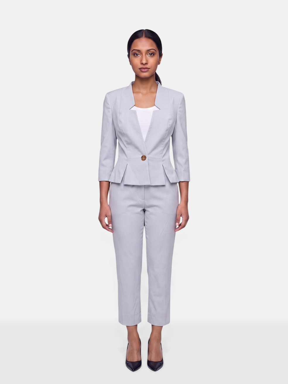 Vivienne Westwood Light Blue Wool Suit Set