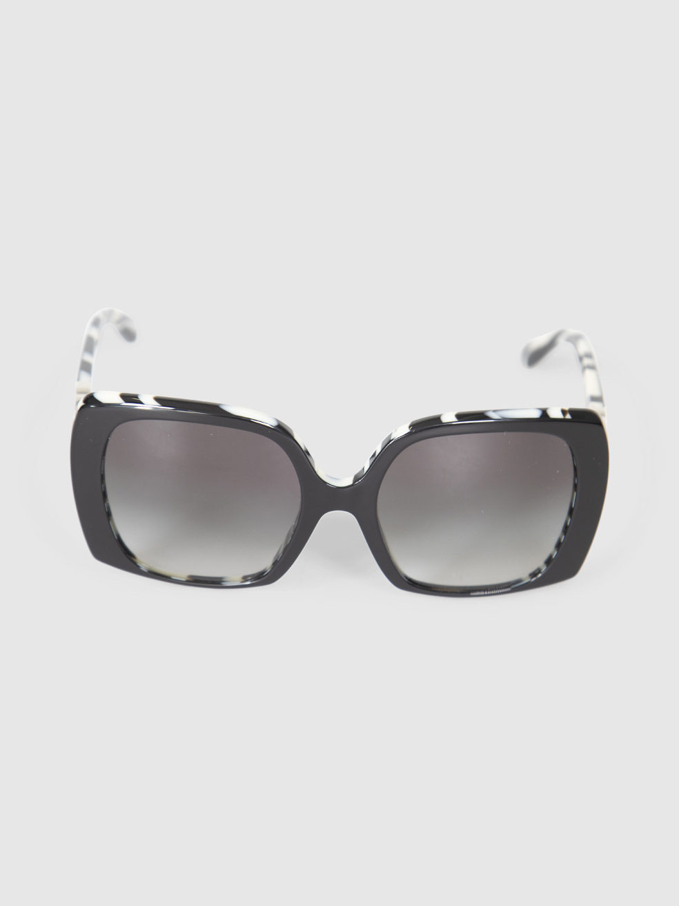 Dolce & Gabbana Zebra Print Square Sunglasses