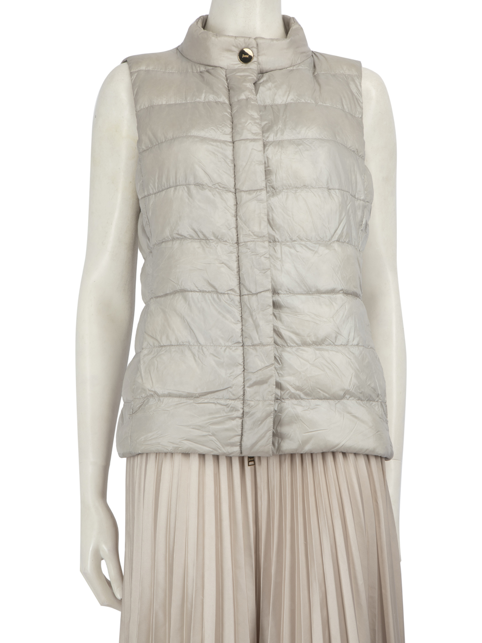 Herno Grey Down Filled Gilet