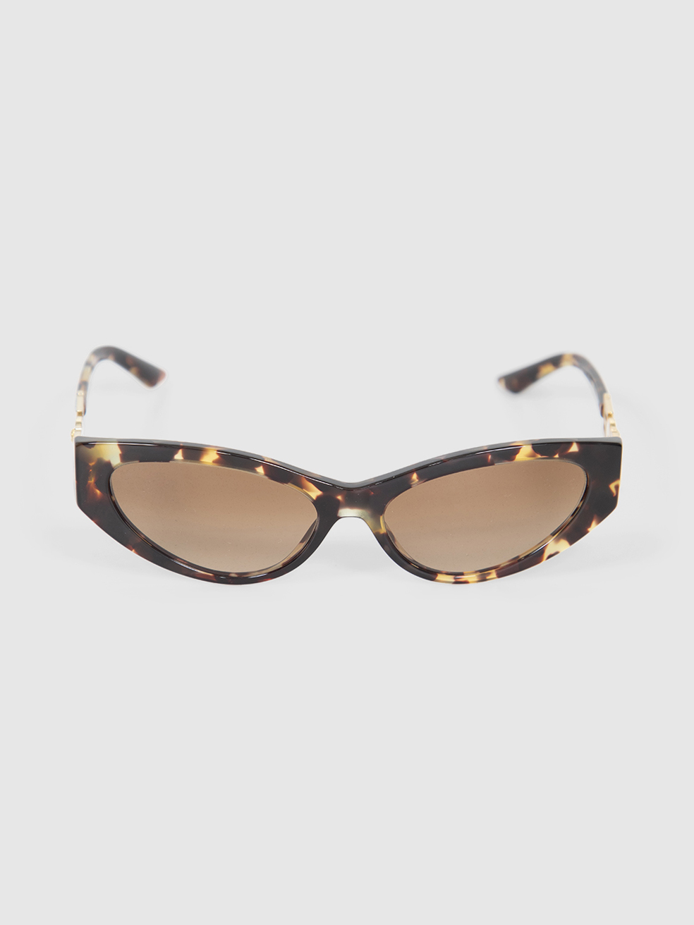 Versace Tortoise Frame Medusa Cat Eye Sunglasses