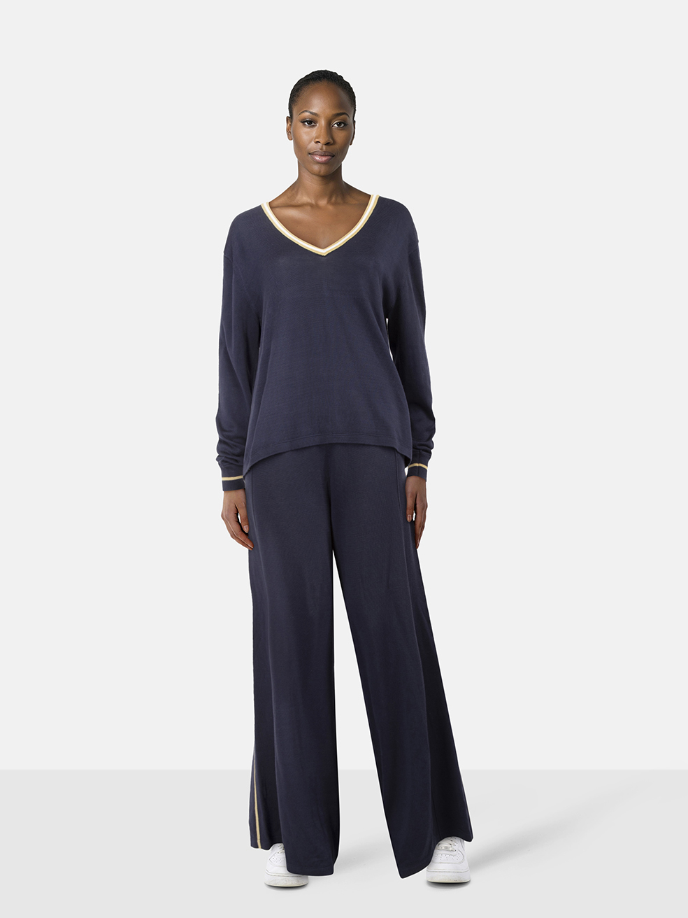The Upside Navy Matching Set