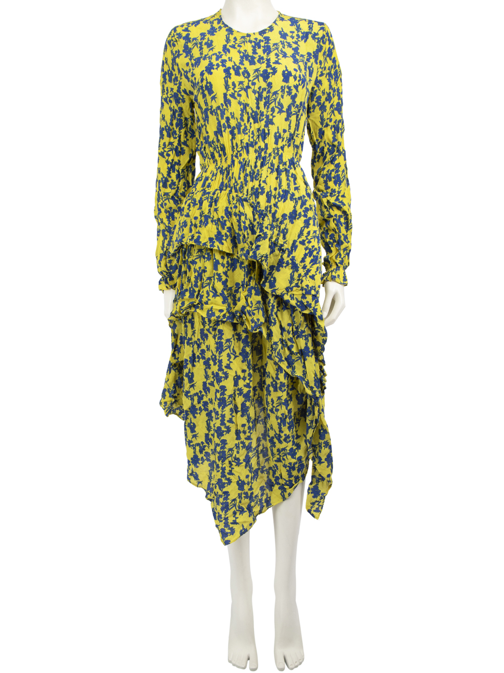 Preen By Thornton Bregazzi Pre-Owned Floral Ruffle Dress