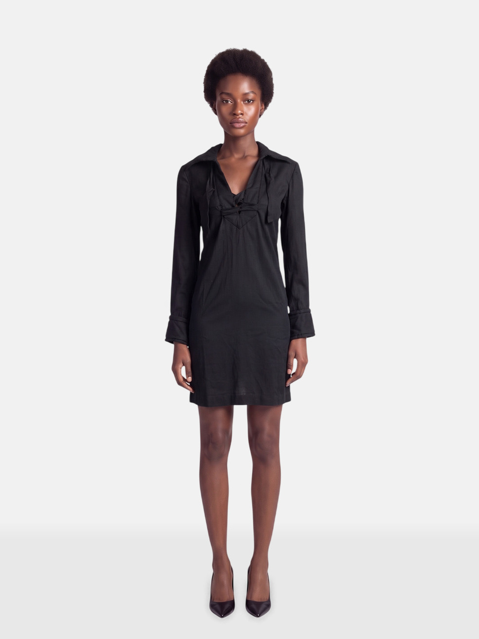 Vivienne Westwood Black Padded Panel Dress