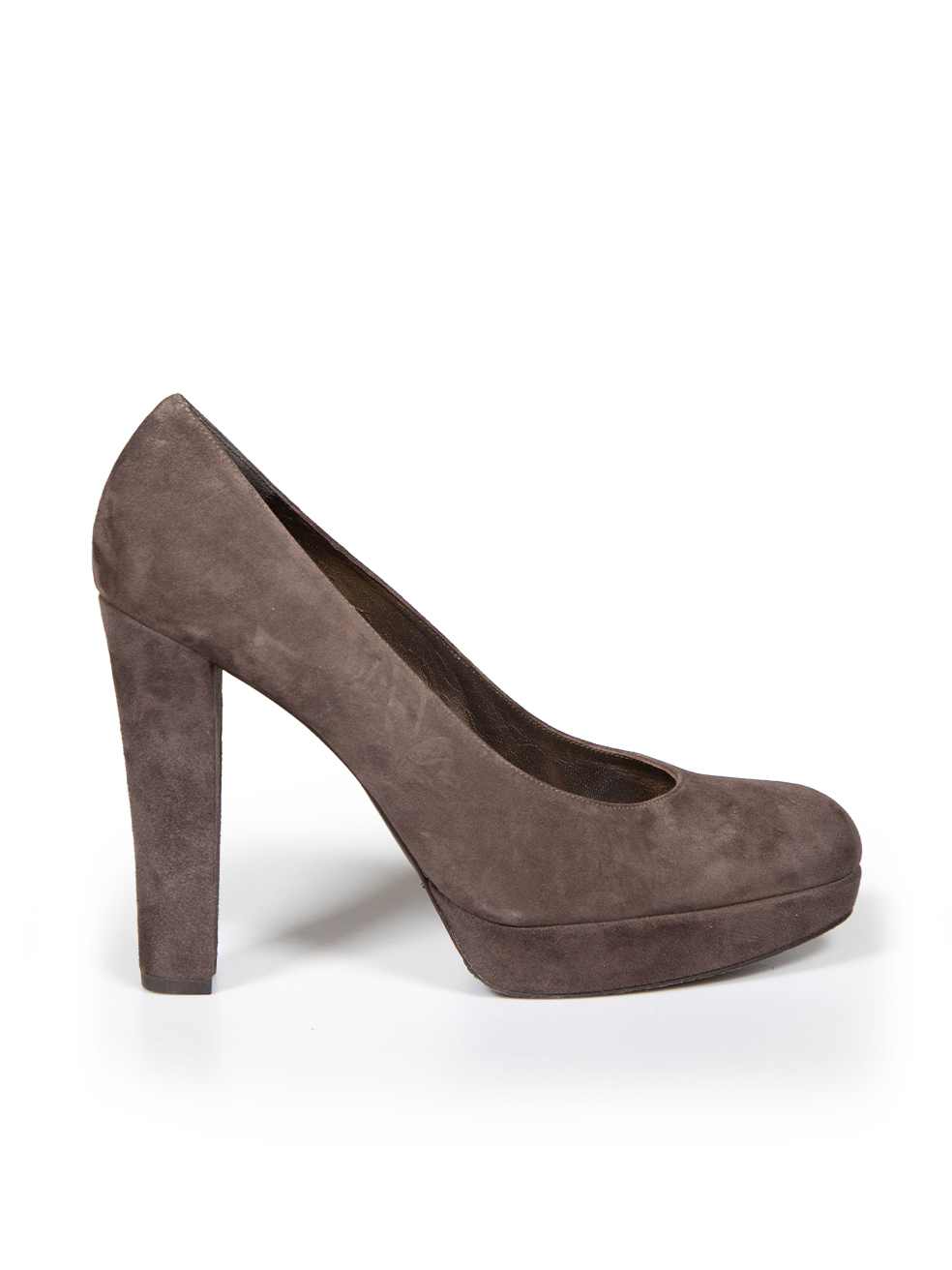 Stuart Weitzman Pre-Owned Brown Suede Strongswoon Pumps