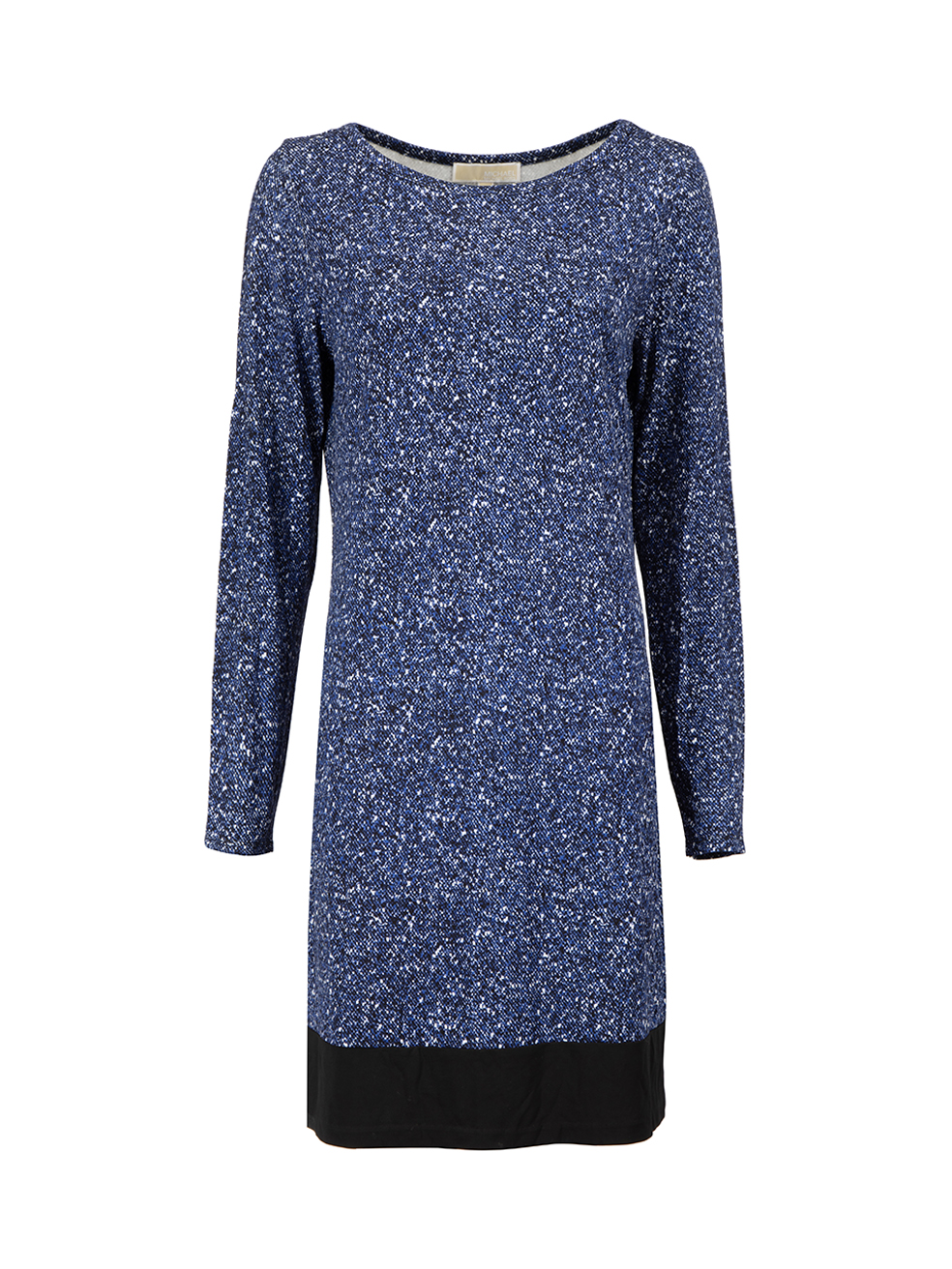 Michael Kors Michael Michael Kors Blue Dotted Print Mini Dress