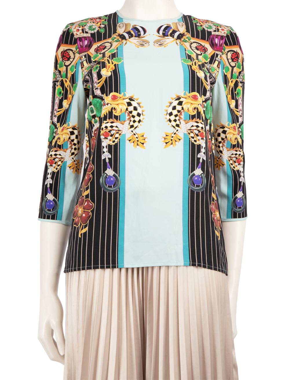 Mary Katrantzou Pre-Owned Jewel Print Top