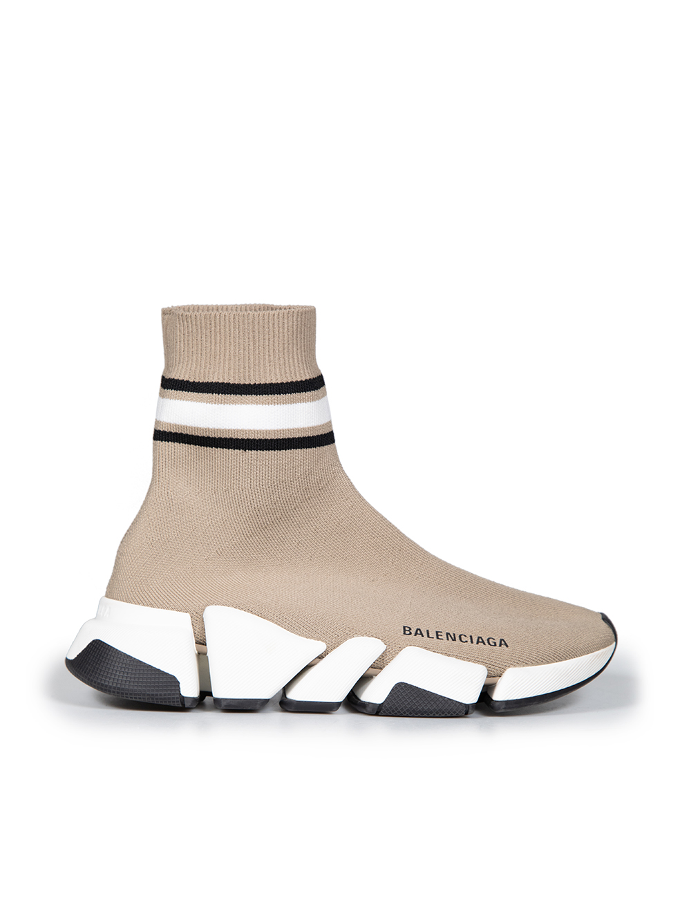 Balenciaga Pre-Owned Beige Speed 2.0 Sock Trainers