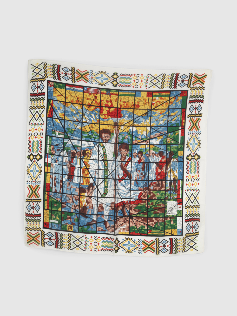 Harlequin Mondial Limited Edition ?Stained Glass? Scarf