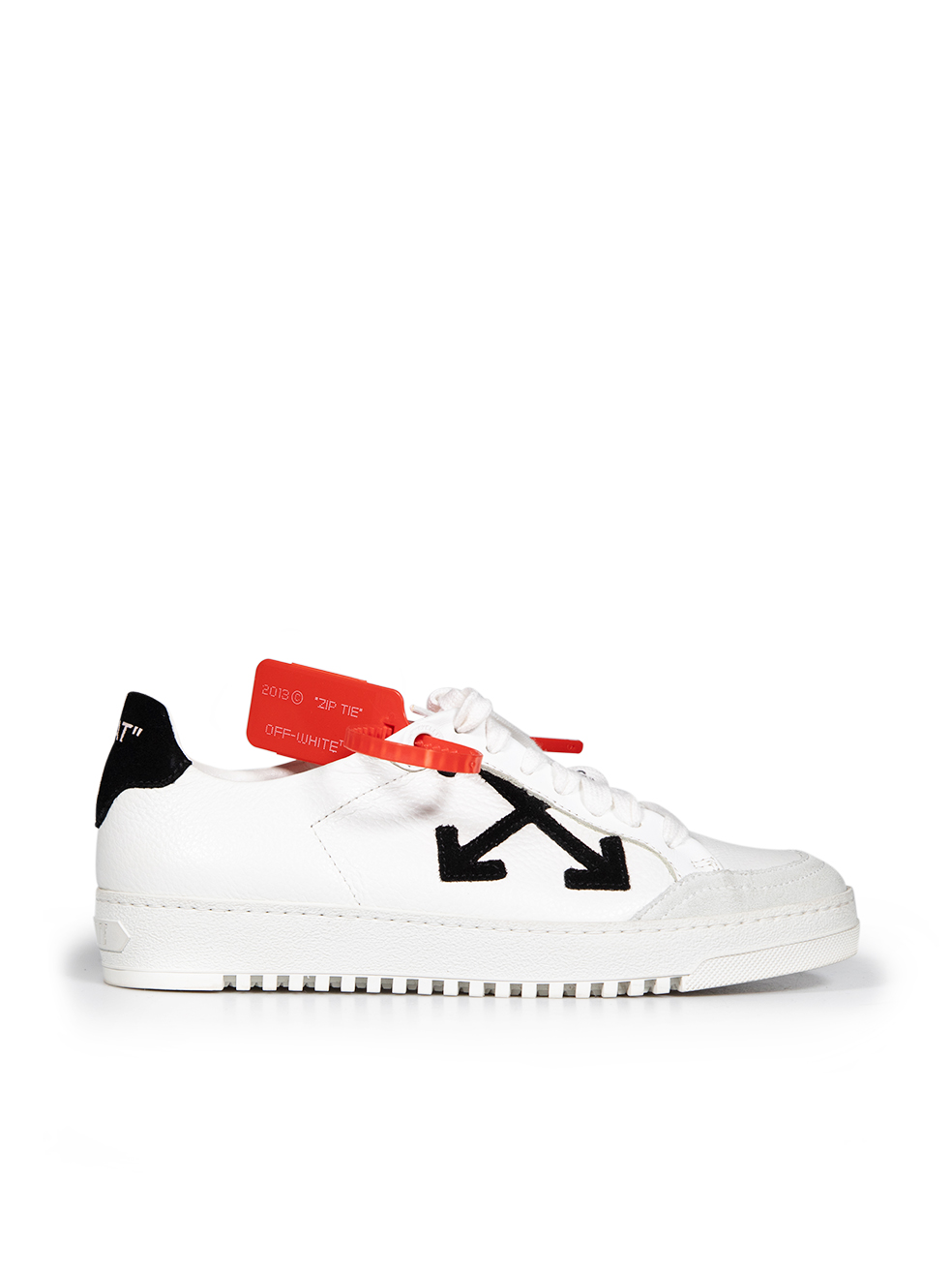 Off-White Pre-Owned White Low Vulcanised Trainers