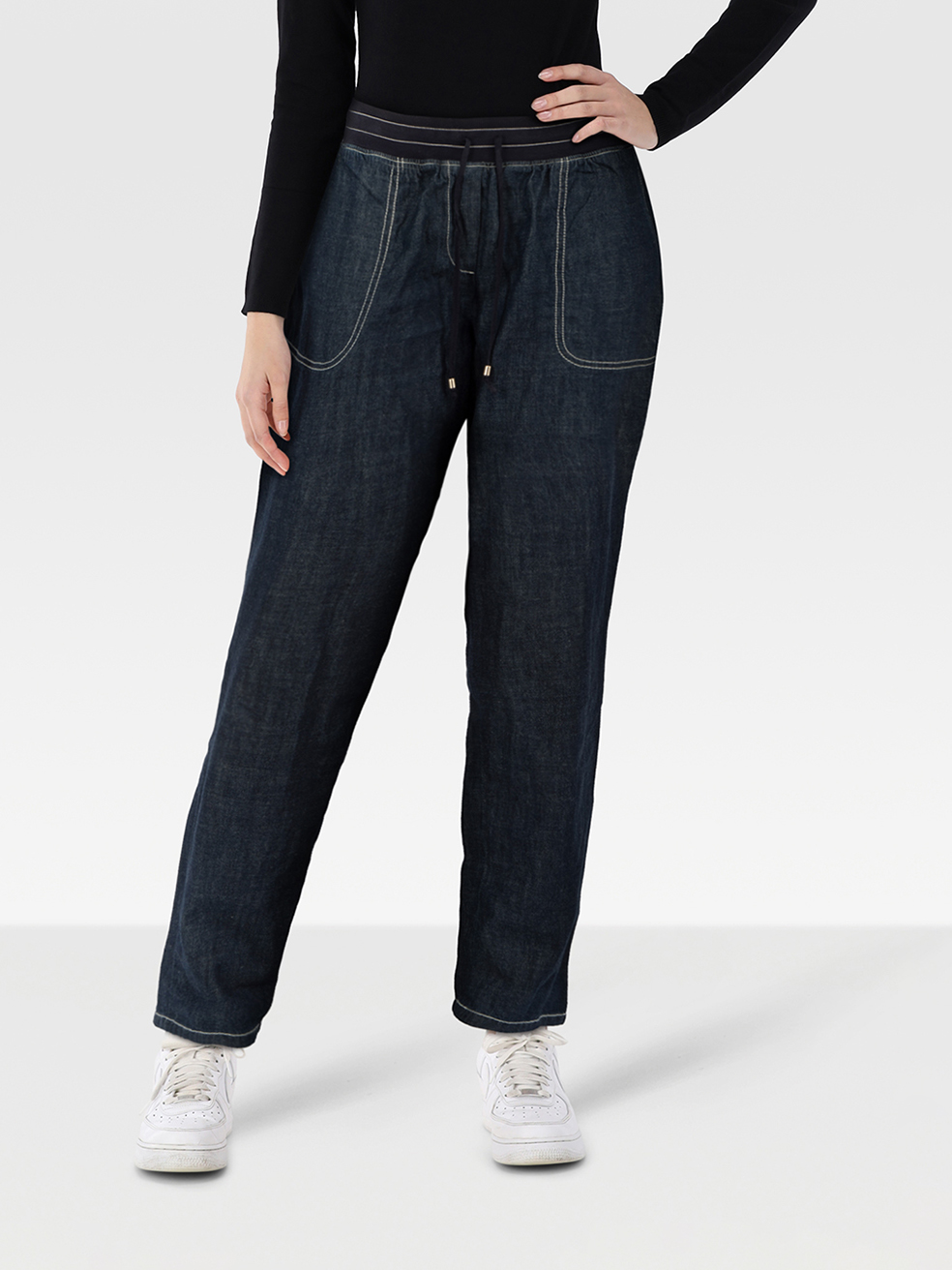 Lorena Antoniazzi Pre-Owned Blue Lightweight Denim Jeans