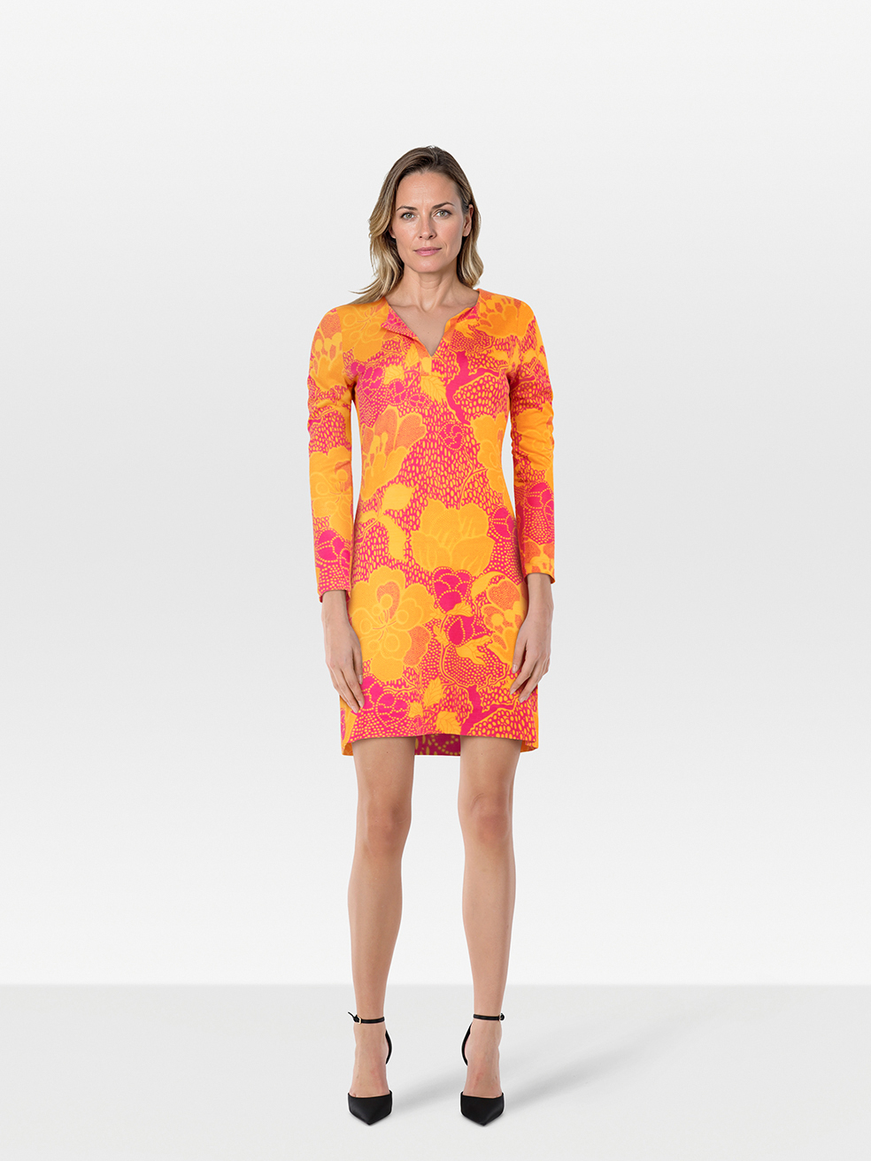 Diane Von Furstenberg Pre-Owned Floral Long Sleeve Dress
