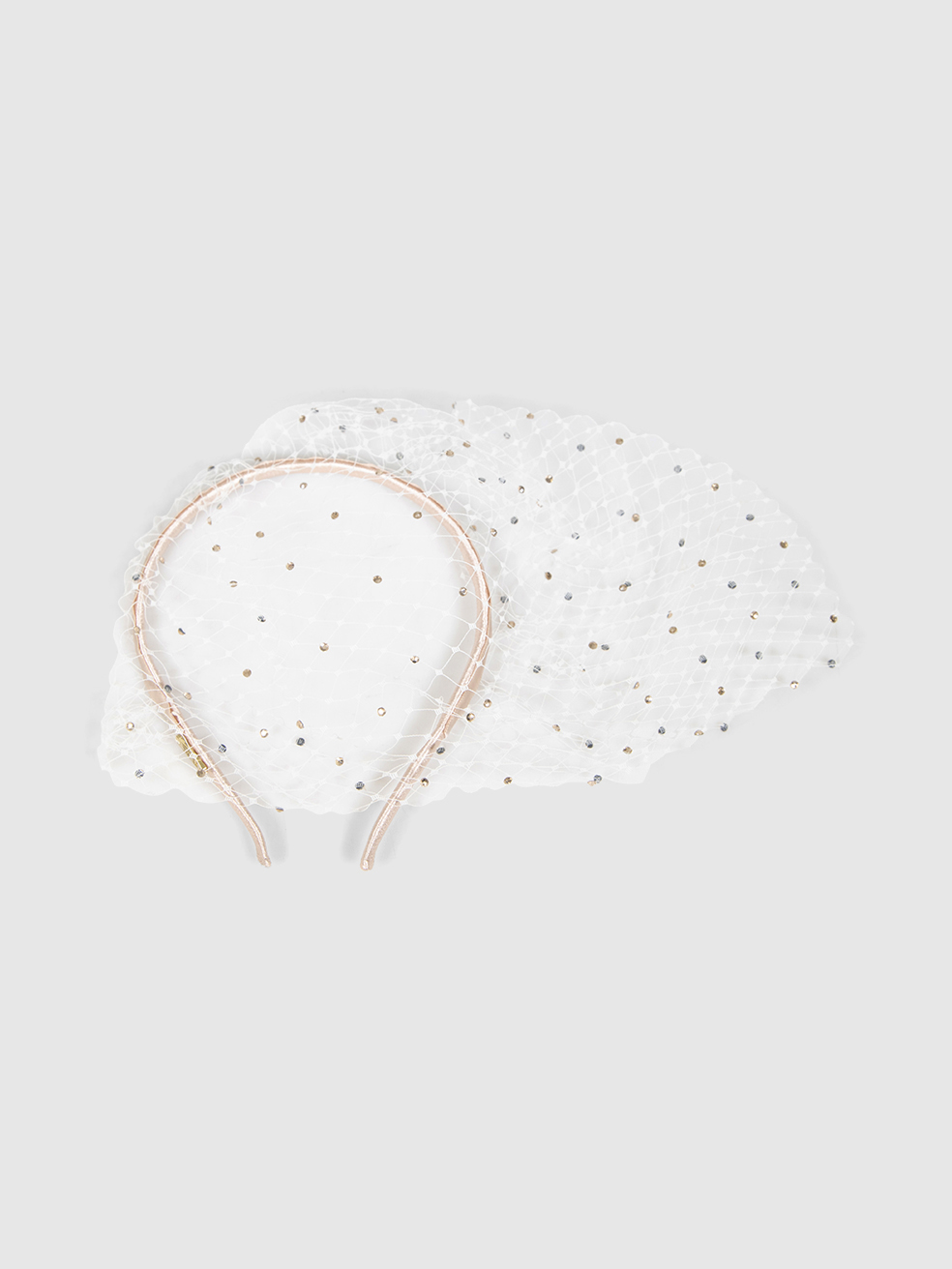 Eugenia Kim Halsey Embellished Fishnet Headband