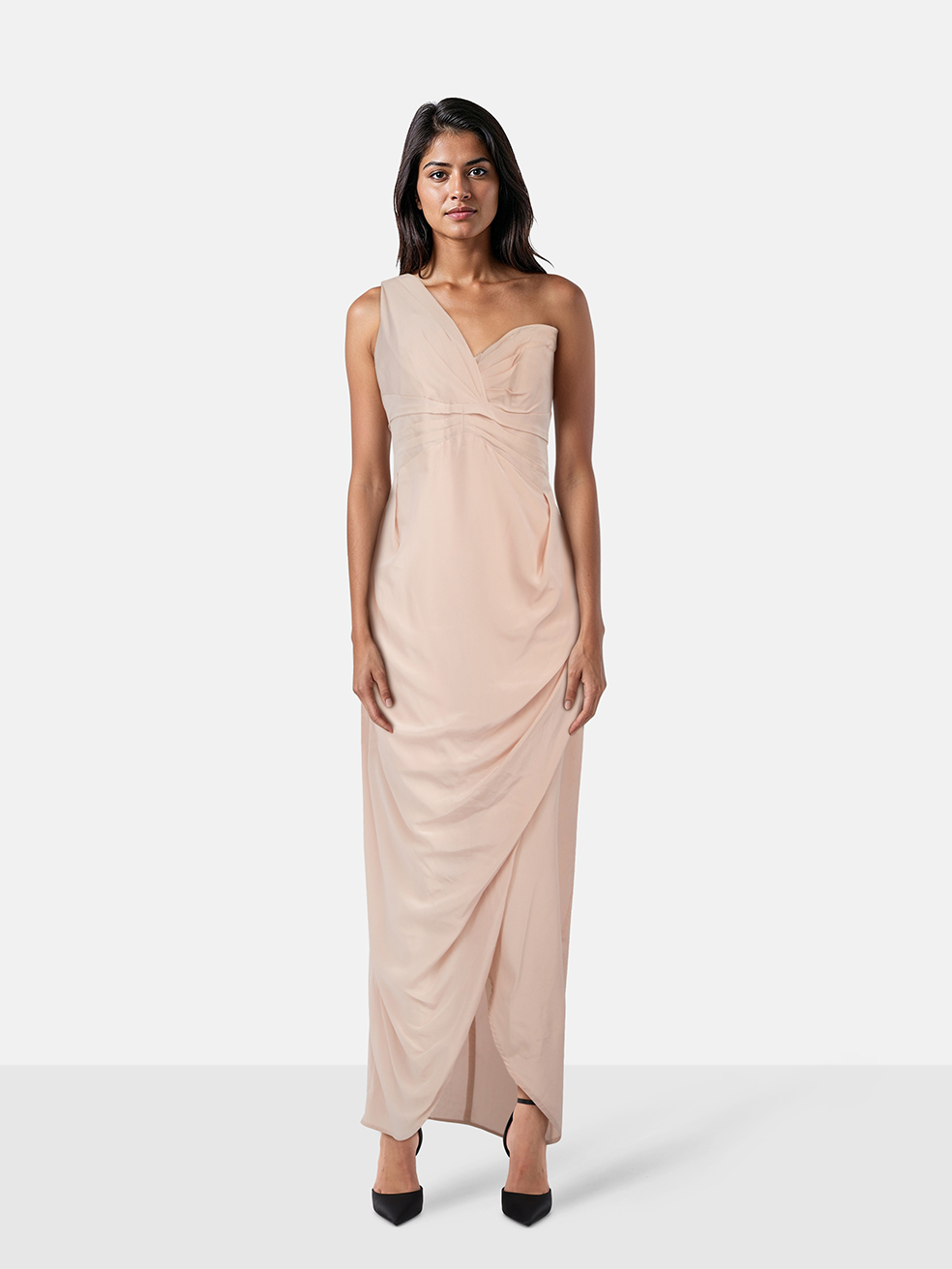 Zimmermann Pink Silk Asymmetric Dress Zimmermann Pink Silk Asymmetric Dress