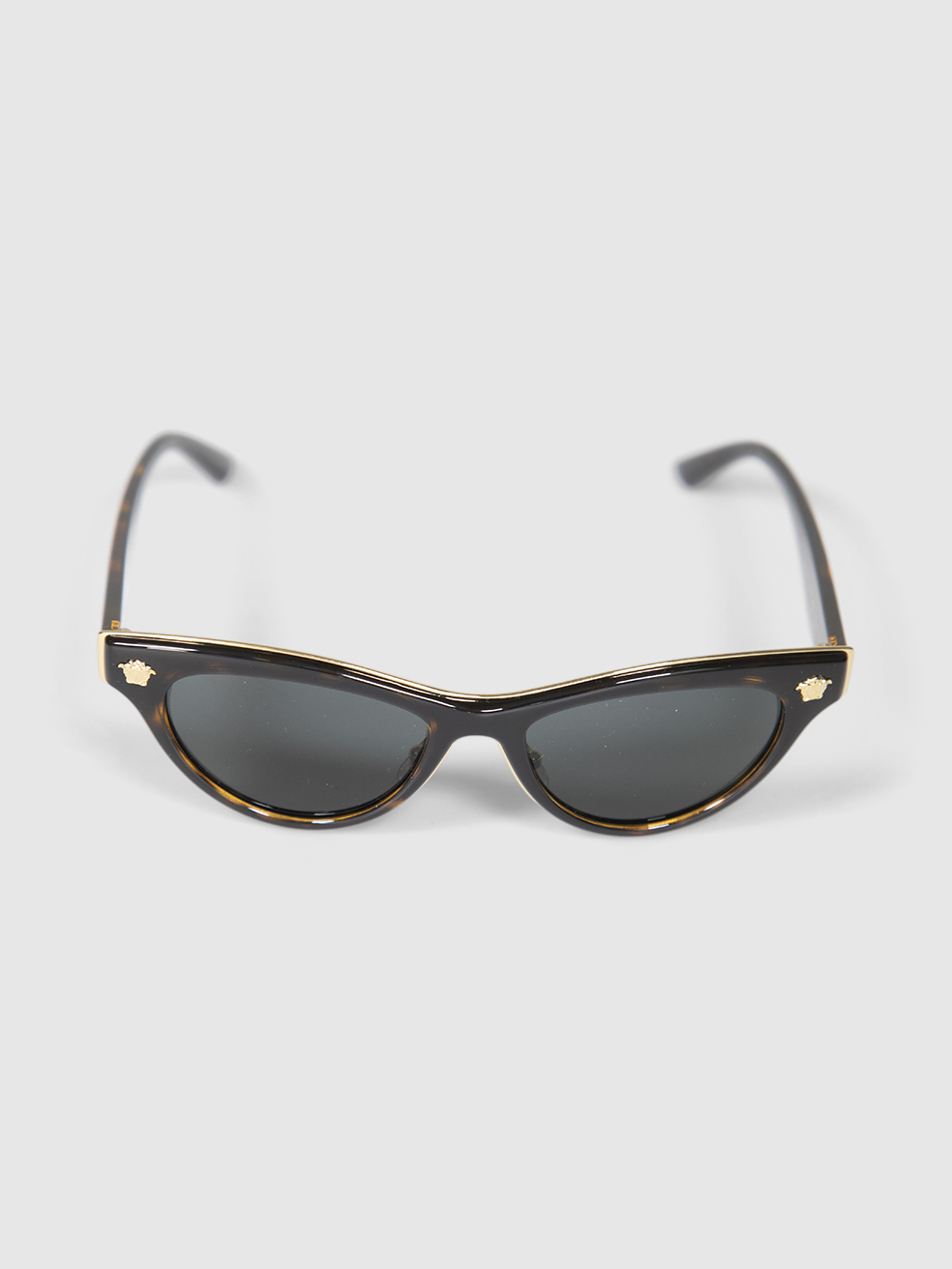 Versace Women's Brown Cat Eye Havana Sunglasses
