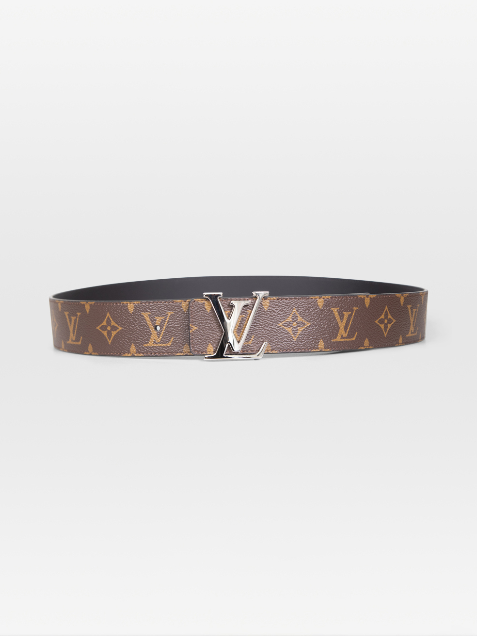 Louis Vuitton Pre-Owned Reversible Silver Initiales Belt